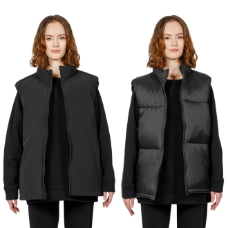 Изображение №6 | Жилет двусторонний V2, черный, размер XS/S