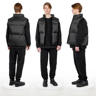 Изображение №10 | Жилет двусторонний V2, черный, размер XS/S