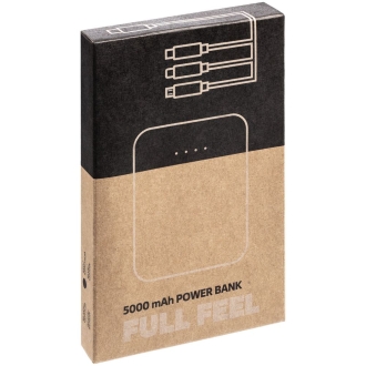 Изображение №10 | Внешний аккумулятор Uniscend Full Feel Type-C, 5000 мАч, черный