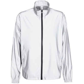 Изображение №3 | Ветровка Manifest 2.0 из светоотражающей ткани, серая, размер XS/S