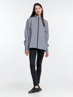 Изображение №12 | Ветровка Manifest 2.0 из светоотражающей ткани, серая, размер XS/S