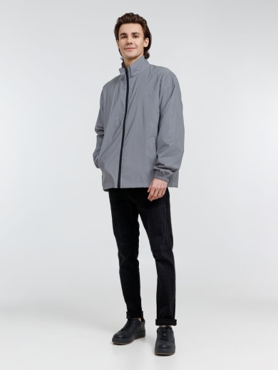 Изображение №16 | Ветровка Manifest 2.0 из светоотражающей ткани, серая, размер XS/S