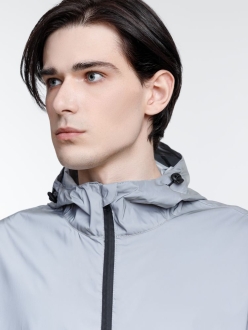 Изображение №12 | Парка Manifest из светоотражающей ткани, серая, размер XS/S