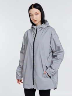 Изображение №15 | Парка Manifest из светоотражающей ткани, серая, размер XS/S