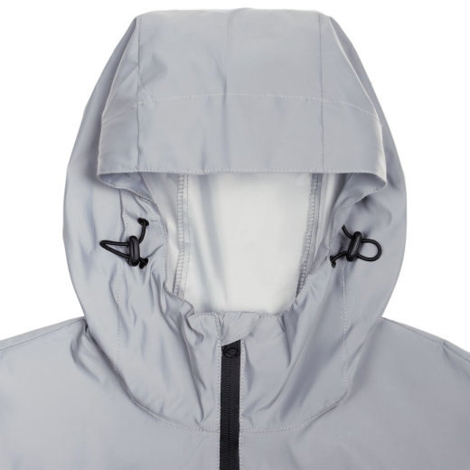 Изображение №6 | Парка Manifest из светоотражающей ткани, серая, размер XS/S