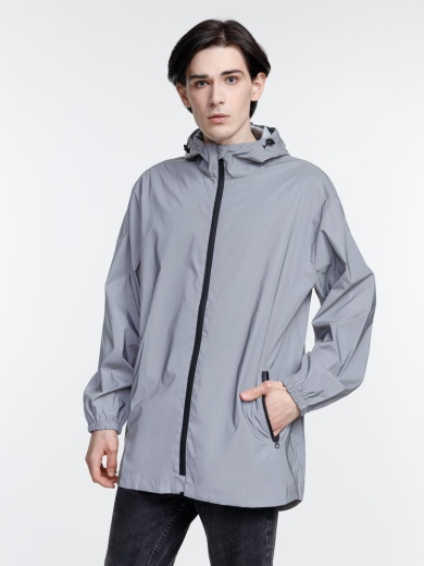 Изображение №10 | Парка Manifest из светоотражающей ткани, серая, размер XS/S
