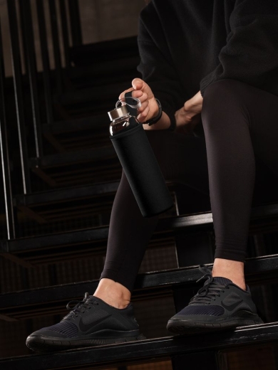 Изображение №8 | Бутылка для воды Sleeve Ace, черная
