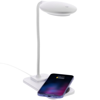 Изображение №2 | Настольная лампа с беспроводной зарядкой Modicum, белая