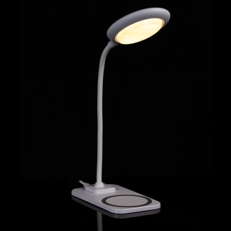 Изображение №14 | Настольная лампа с беспроводной зарядкой Modicum, белая