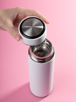 Изображение №11 | Термос с ситечком Percola, белый