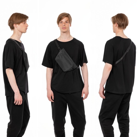 Изображение №3 | Поясная сумка W1, черная