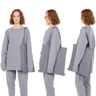 Изображение №5 | Основа для шопера-рюкзака B3, серая