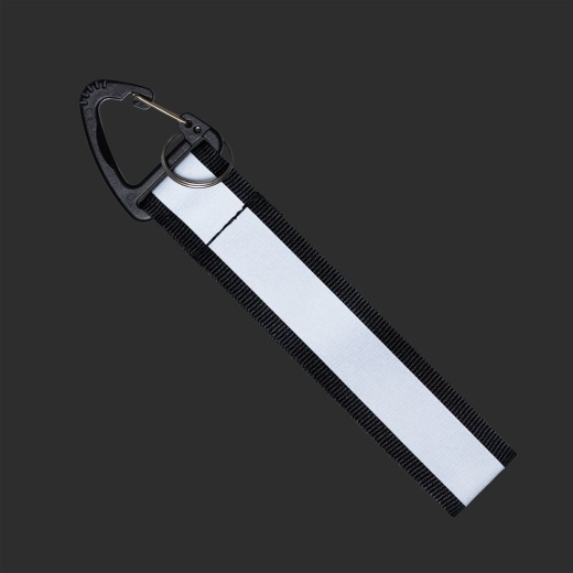 Изображение №5 | Светоотражающий брелок Flashline, серый с черным