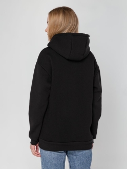 Изображение №12 | Худи унисекс Full Swing, черное, размер XS/S