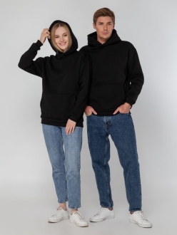 Изображение №13 | Худи унисекс Full Swing, черное, размер XS/S