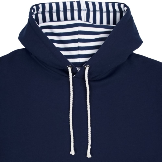 Изображение №5 | Худи унисекс оверсайз Seamark, темно-синее, размер M/L