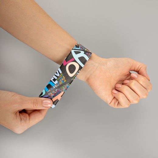 Изображение №7 | Браслет Slap с печатью на заказ