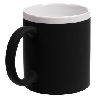 Изображение №2 | Кружка StopSpot с покрытием софт-тач, черная