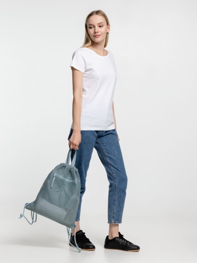 Изображение №9 | Рюкзак-мешок Verkko, серо-голубой