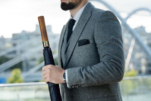 Изображение №7 | Зонт-трость Represent, черный