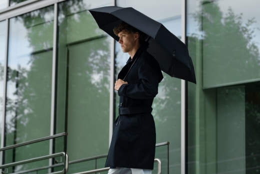 Изображение №8 | Зонт складной Ribbo, черный