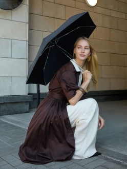 Изображение №8 | Зонт складной Nicety, черный