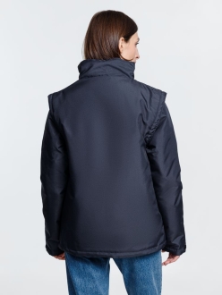 Изображение №9 | Куртка-трансформер унисекс Astana, темно-синяя, размер S