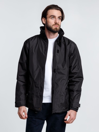 Изображение №1 | Парка унисекс Liubliana, черная, размер XS