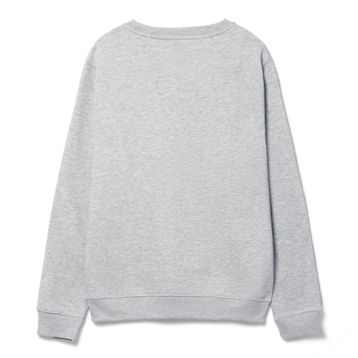 Изображение №2 | Свитшот унисекс Delta, серый меланж, размер S