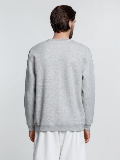 Изображение №11 | Свитшот унисекс Delta, серый меланж, размер S