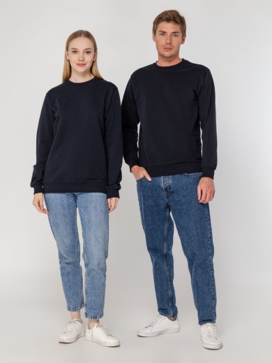 Изображение №11 | Толстовка Unit Toima, темно-синяя, размер XS