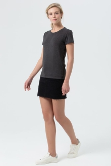 Изображение №7 | Футболка женская Regent Fit Women черный меланж, размер S