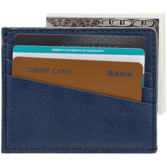 Изображение №7 | Чехол для карточек Petrus, синий