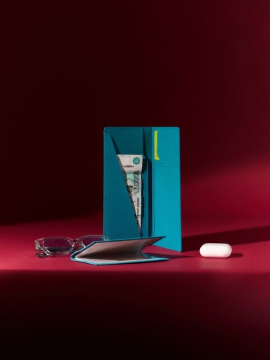 Изображение №7 | Дорожный органайзер Nubuk, бирюзовый