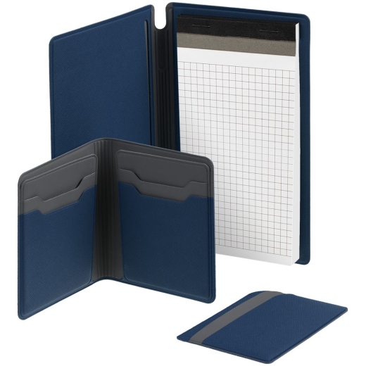 Изображение №6 | Картхолдер с отделением для купюр Dual, синий