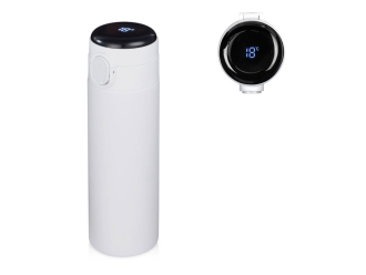 Изображение №1 | Вакуумная термокружка с индикатором и медной изоляцией «Bravo», 400 мл (белый)