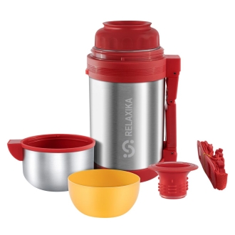 Изображение №6 | Термос для еды и напитков Relaxika 1000, стальной