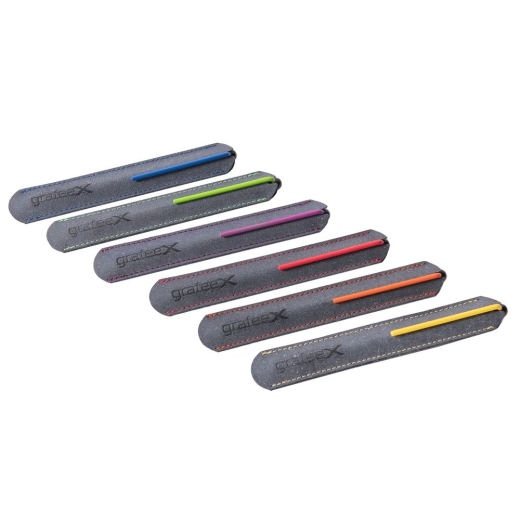 Изображение №5 | Карандаш GrafeeX в чехле, черный с фиолетовым