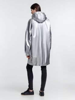 Изображение №8 | Дождевик Palladio Pockets, серебристый, размер S