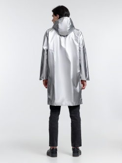 Изображение №12 | Дождевик Palladio Pockets, серебристый, размер S