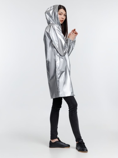 Изображение №7 | Дождевик Palladio Pockets, серебристый, размер S