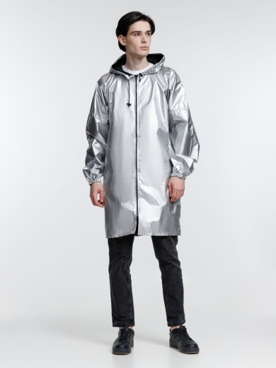 Изображение №11 | Дождевик Palladio Pockets, серебристый, размер S