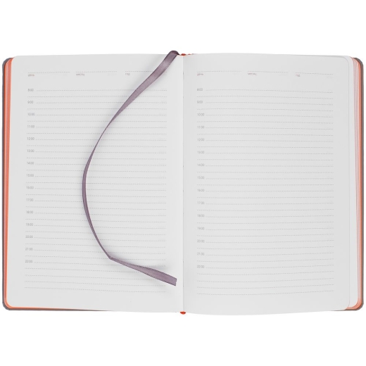 Изображение №7 | Ежедневник Spain Shall на заказ, недатированный, серый с оранжевым