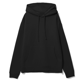 Изображение №1 | Худи унисекс Tuloksa 280, черное, размер M