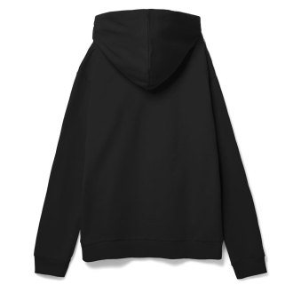 Изображение №2 | Худи унисекс Tuloksa 280, черное, размер M