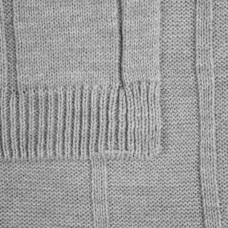 Изображение №3 | Плед Bambolay, светло-серый