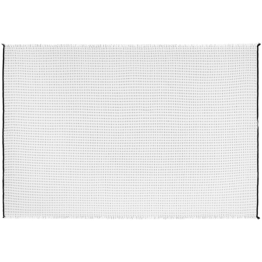 Изображение №4 | Плед Fringy, белый с черным