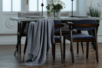 Изображение №6 | Плед Ornato, серый (дымчатый)