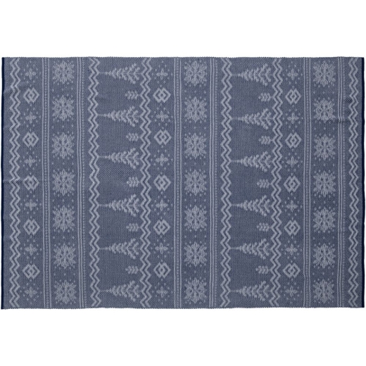 Изображение №6 | Плед Elnik, синий с молочно-белым