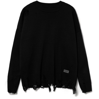 Изображение | Джемпер оверсайз унисекс Grunge, черный, размер L/XL